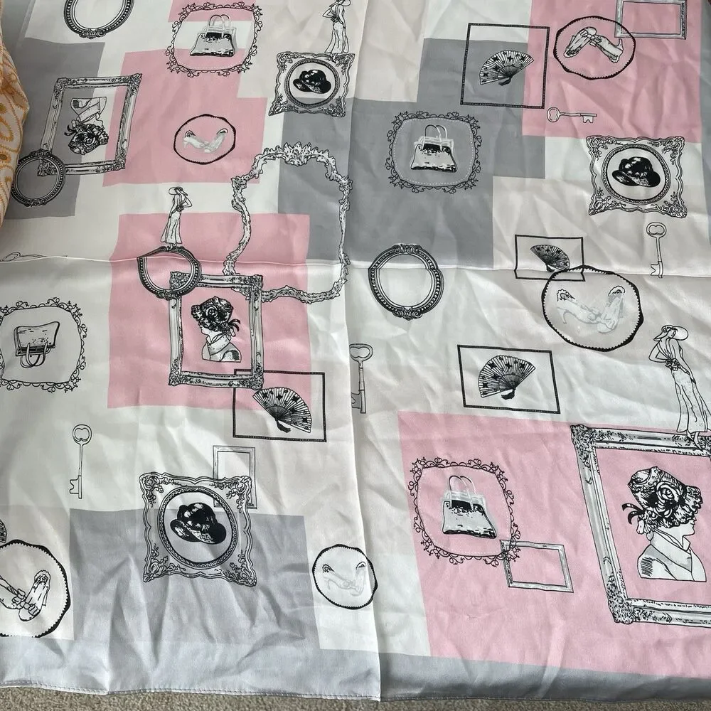 Unbranded 100% Silk Scarf 25